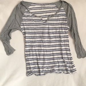 Old Navy striped raglan shirt